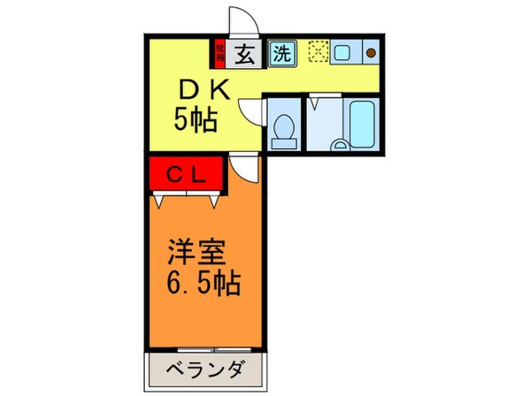 ラ・メゾンの物件間取画像